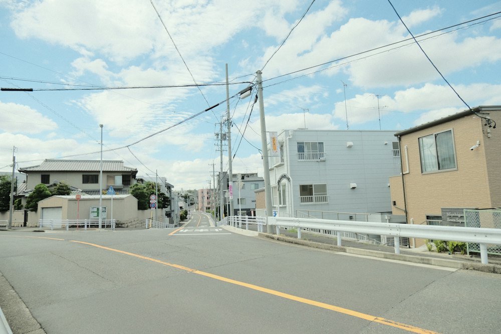 住宅地の道（イメージ）